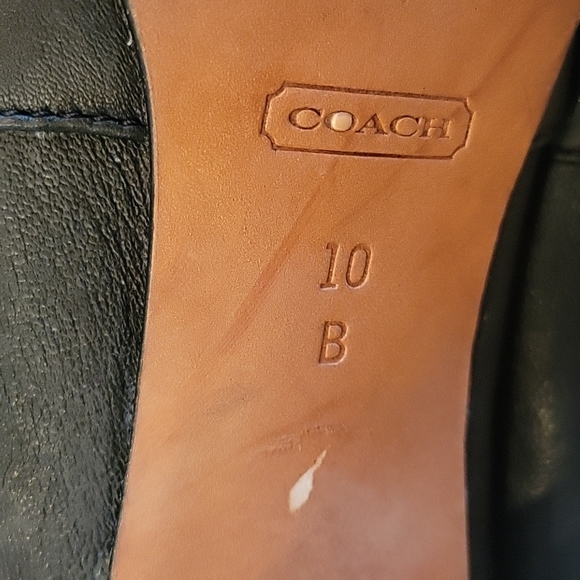 Gorgeous Black Krista Coach Tall Boots - Picture 6 of 7